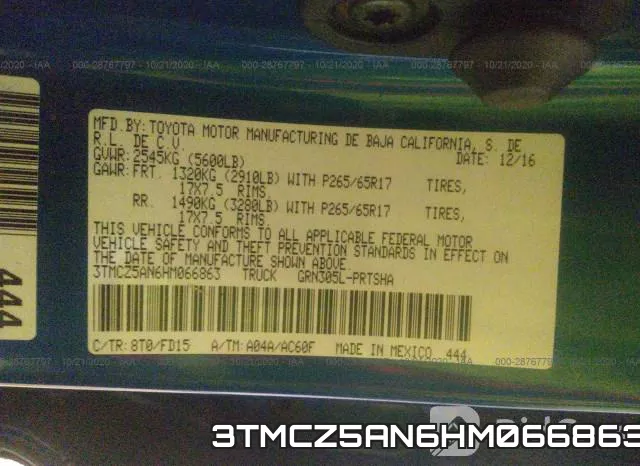 3TMCZ5AN6HM066863 фото 10