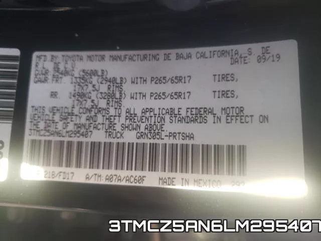 3TMCZ5AN6LM295407 фото 2