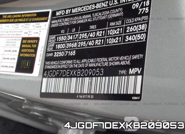 4JGDF7DEXKB209053 фото 10