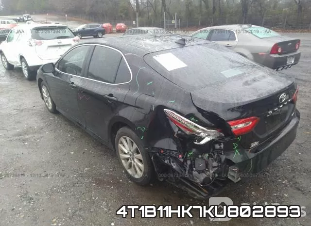 4T1B11HK7KU802893 фото 4
