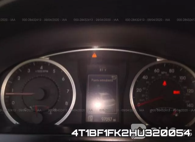 4T1BF1FK2HU320054 фото 8