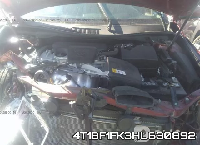 4T1BF1FK3HU630892 фото 2