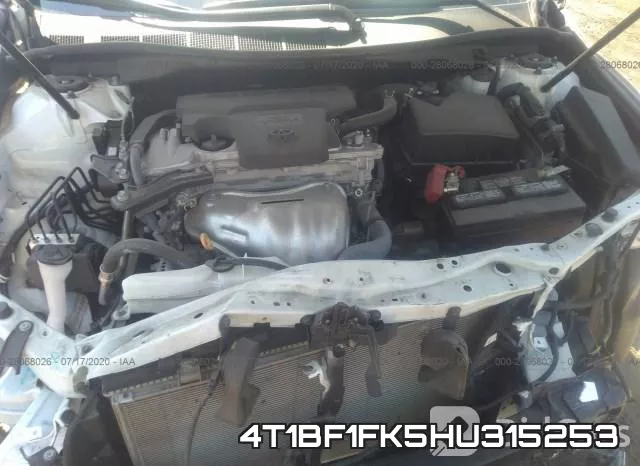 4T1BF1FK5HU315253 фото 2