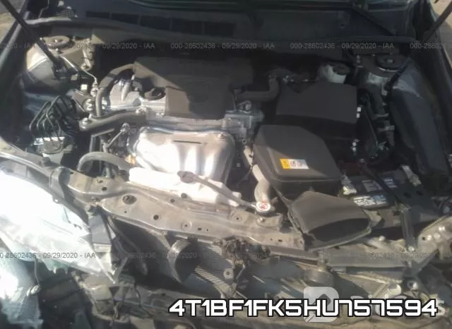 4T1BF1FK5HU757594 фото 2