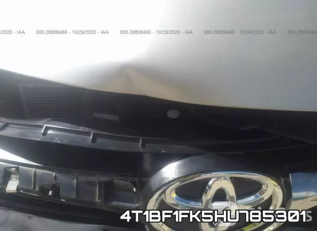 4T1BF1FK5HU785301 фото 2