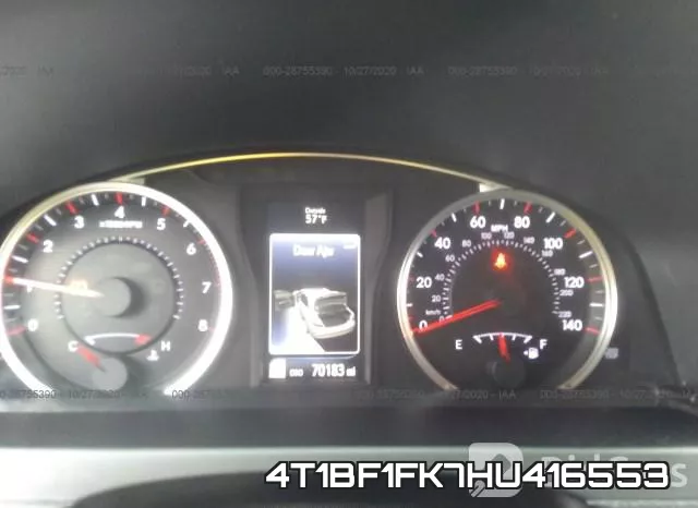 4T1BF1FK7HU416553 фото 8