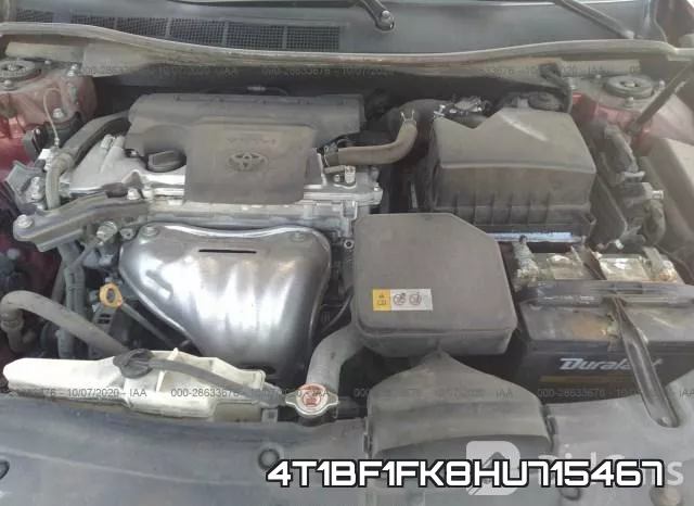 4T1BF1FK8HU715467 фото 2