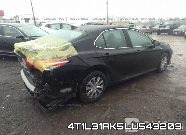 4T1L31AK5LU543203 фото 5
