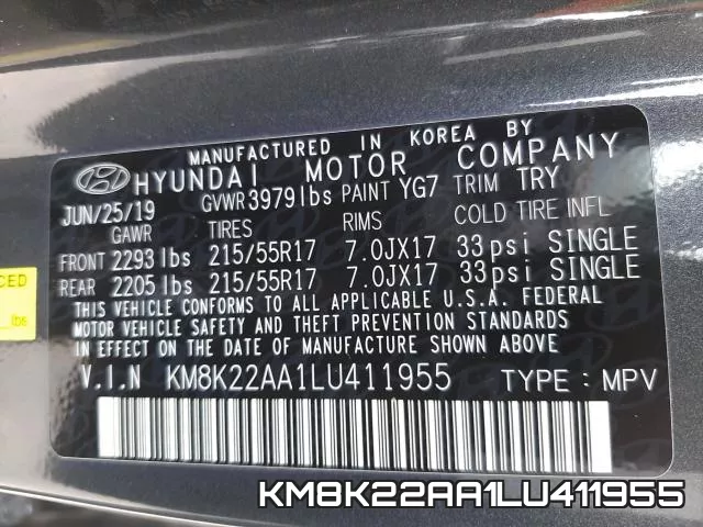 KM8K22AA1LU411955 фото 2