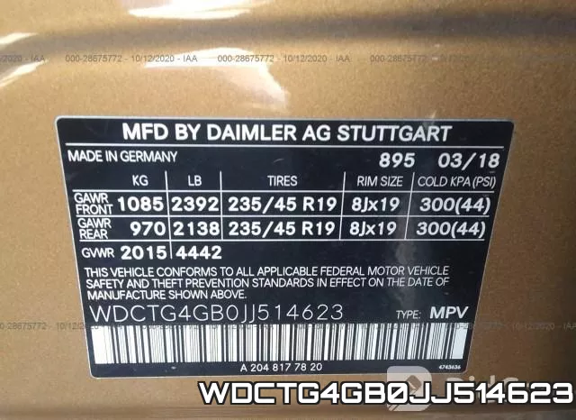 WDCTG4GB0JJ514623 фото 10