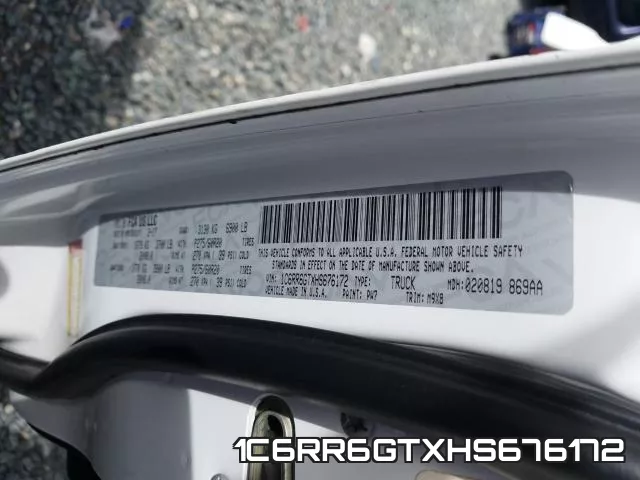 1C6RR6GTXHS676172 фото 2