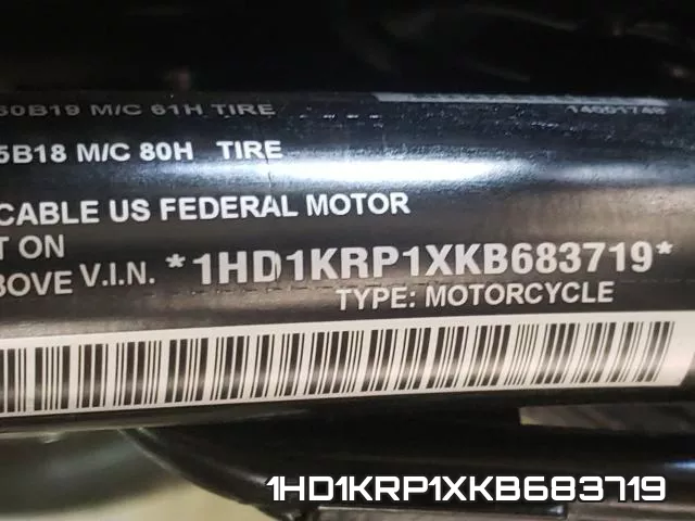 1HD1KRP1XKB683719 фото 2
