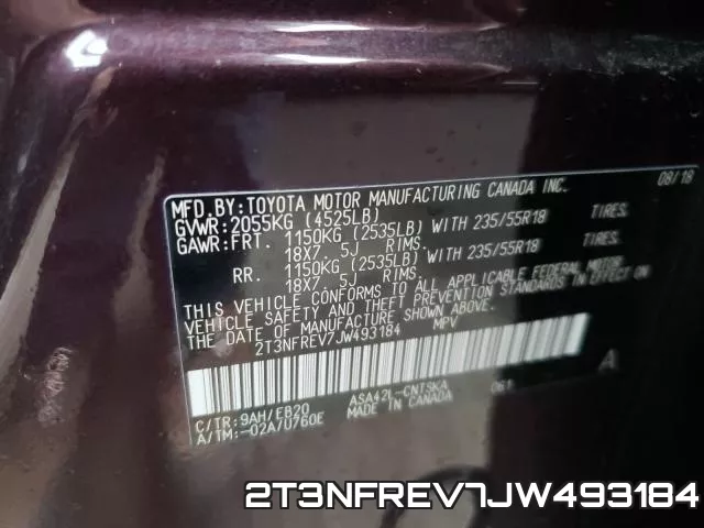 2T3NFREV7JW493184 фото 2