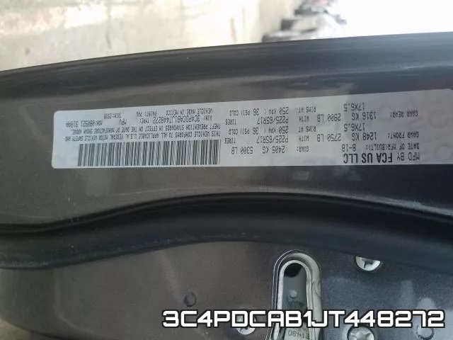 3C4PDCAB1JT448272 фото 2