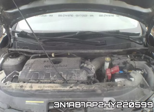 3N1AB7AP2HY220599 фото 2