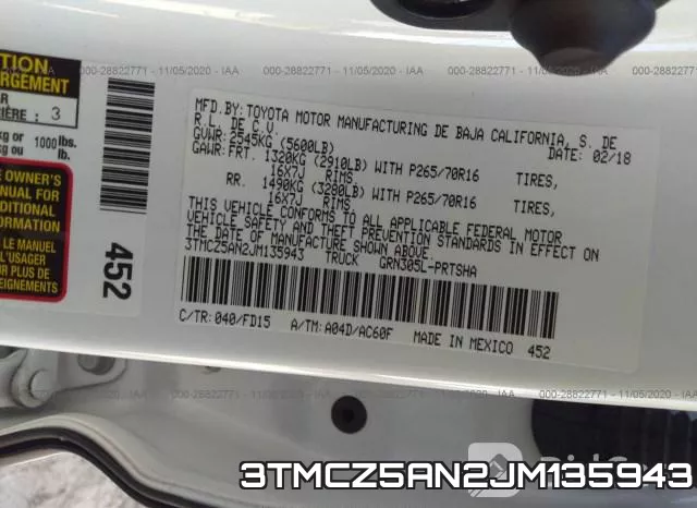 3TMCZ5AN2JM135943 фото 9