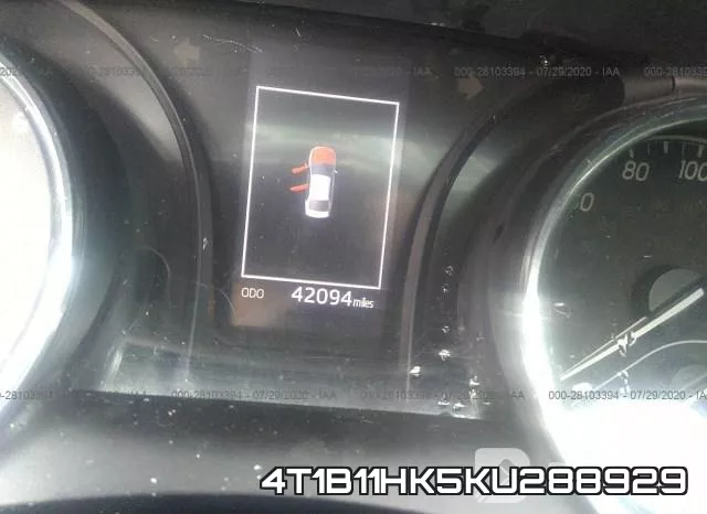 4T1B11HK5KU288929 фото 8