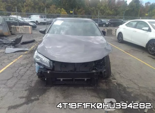 4T1BF1FK0HU394282 фото 7