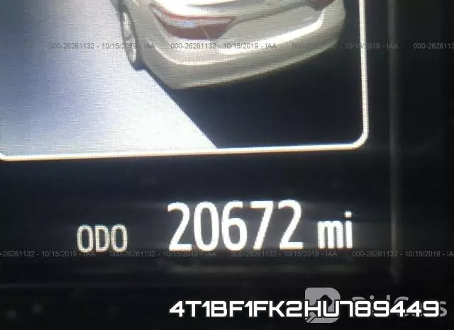 4T1BF1FK2HU789449 фото 8