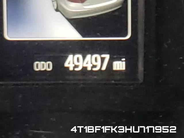 4T1BF1FK3HU717952 фото 8