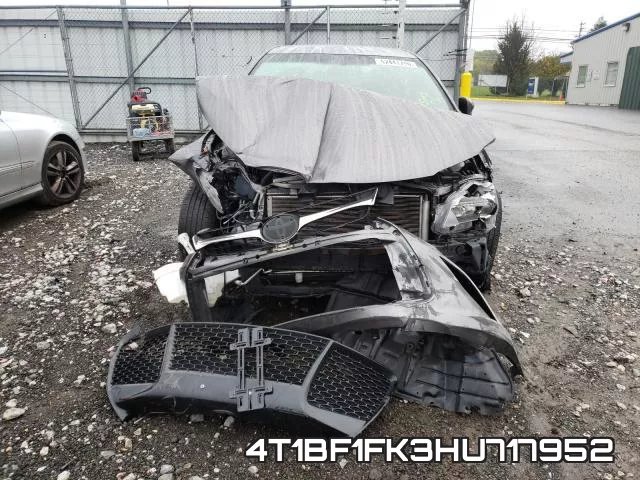 4T1BF1FK3HU717952 фото 9