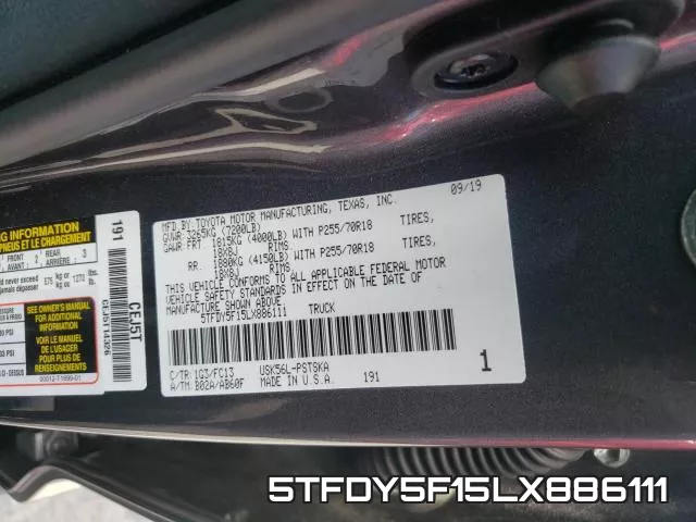 5TFDY5F15LX886111 фото 2