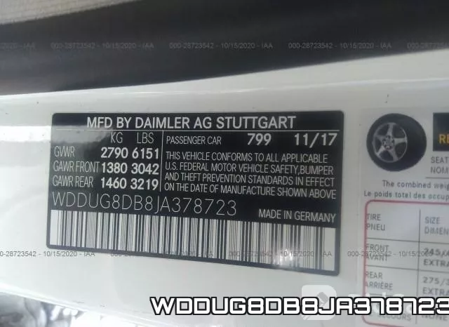 WDDUG8DB8JA378723 фото 10