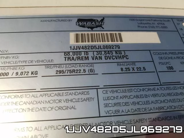 1JJV482D5JL069279 фото 2