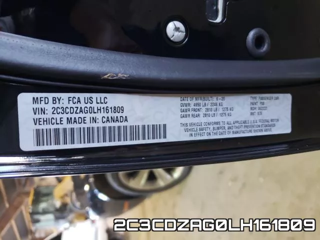 2C3CDZAG0LH161809 фото 2