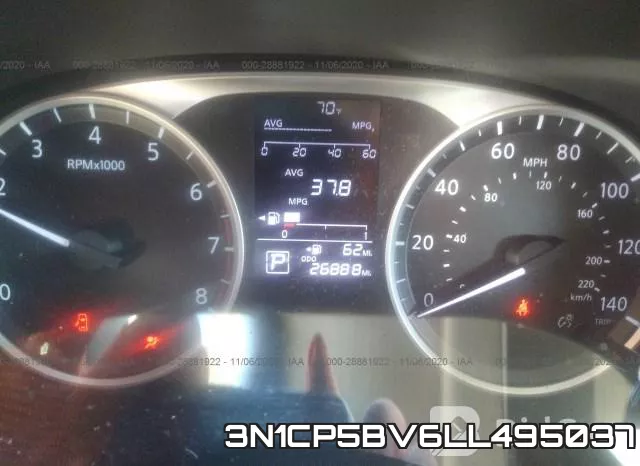 3N1CP5BV6LL495037 фото 8