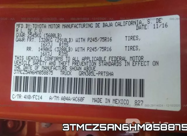3TMCZ5AN6HM058875 фото 10
