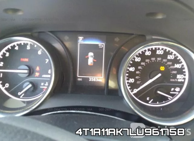4T1A11AK7LU961758 фото 4