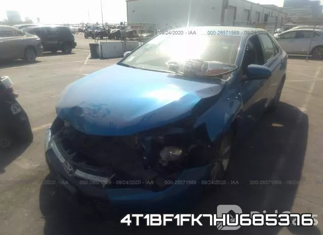 4T1BF1FK7HU685376 фото 2