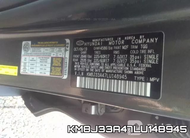KM8J33A47LU148945 фото 8