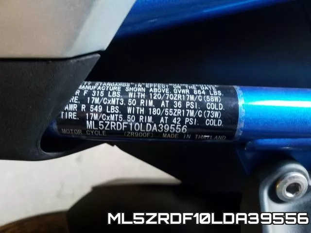 ML5ZRDF10LDA39556 фото 2