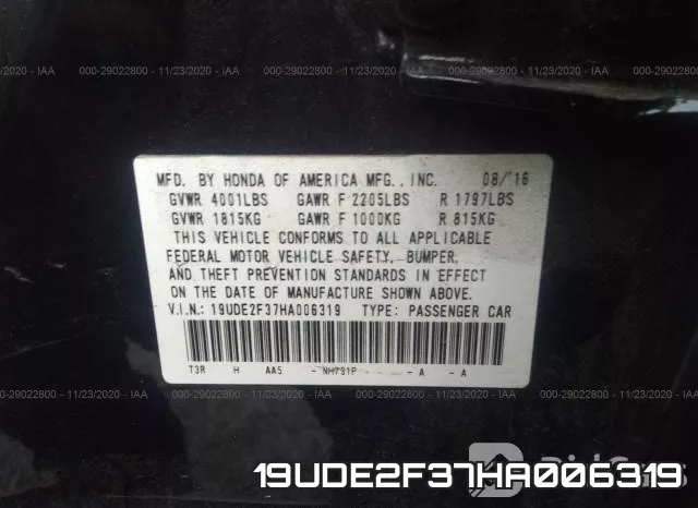 19UDE2F37HA006319 фото 10