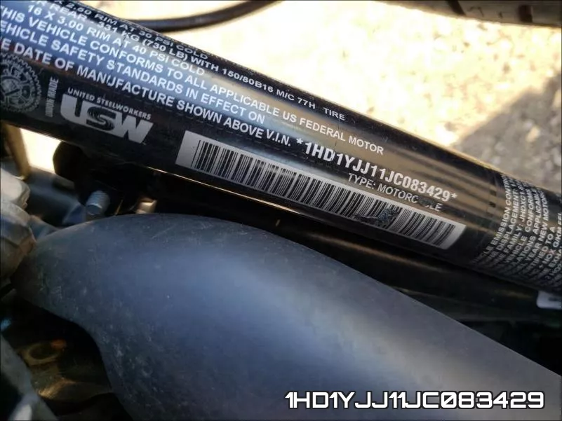 1HD1YJJ11JC083429 фото 2