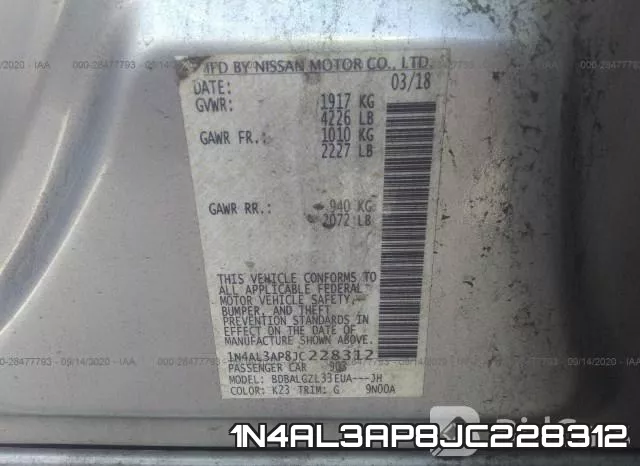 1N4AL3AP8JC228312 фото 9