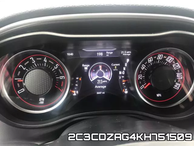 2C3CDZAG4KH751509 фото 9