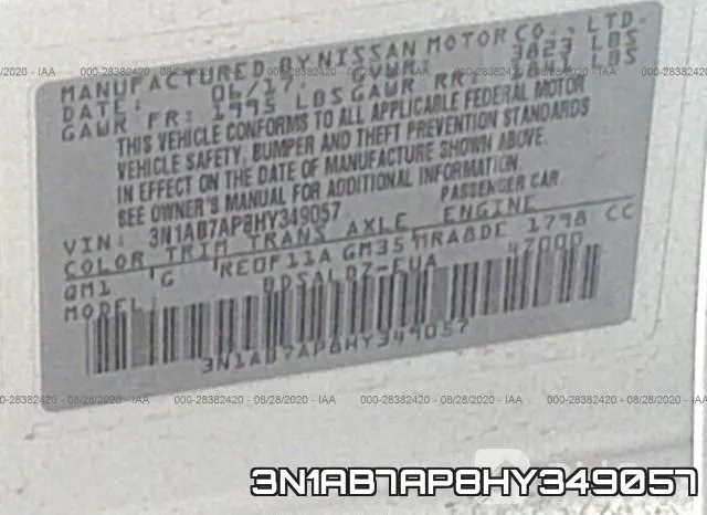 3N1AB7AP8HY349057 фото 10