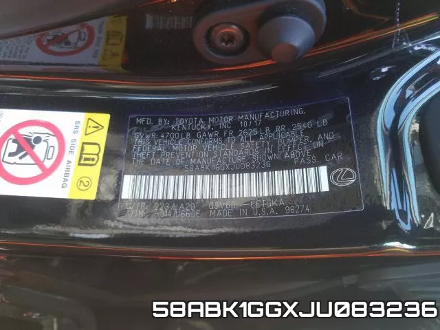 58ABK1GGXJU083236 фото 2