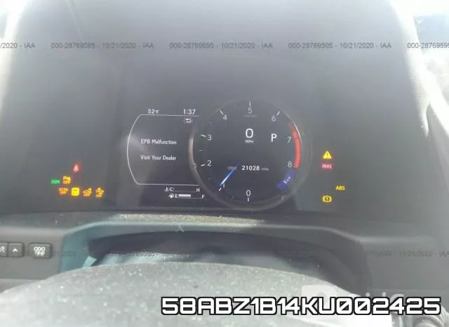 58ABZ1B14KU002425 фото 8
