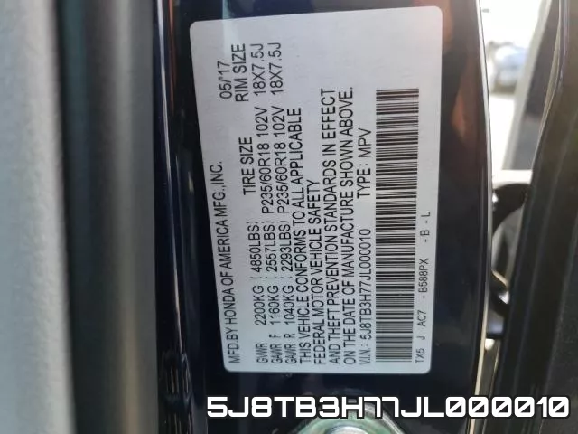 5J8TB3H77JL000010 фото 2