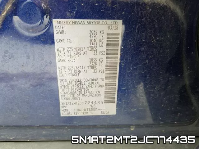 5N1AT2MT2JC774435 фото 2