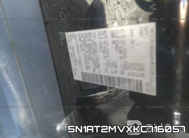5N1AT2MVXKC716057 фото 10