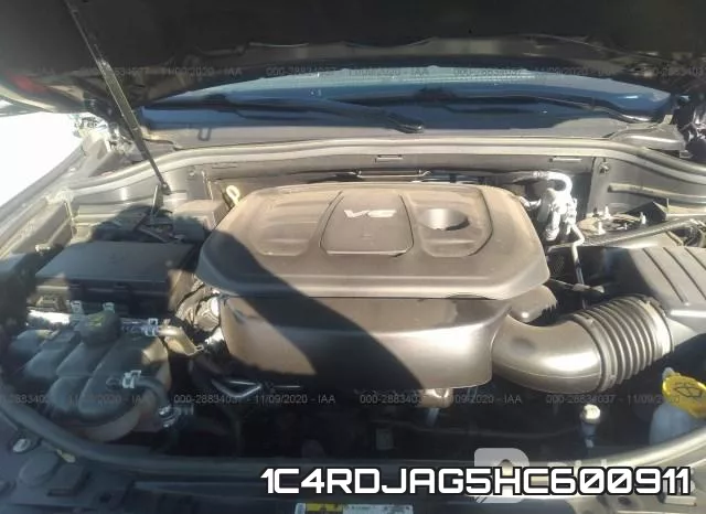 1C4RDJAG5HC600911 фото 2