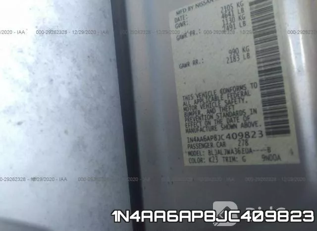 1N4AA6AP8JC409823 фото 8