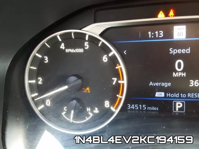 1N4BL4EV2KC194159 фото 9