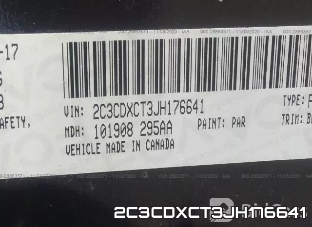2C3CDXCT3JH176641 фото 10