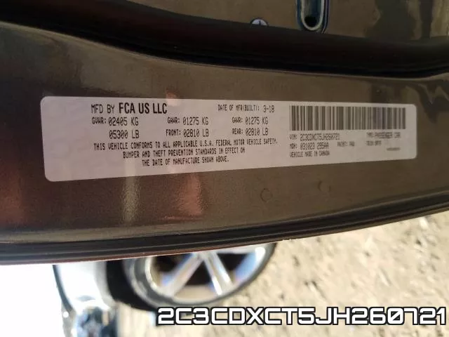 2C3CDXCT5JH260721 фото 2